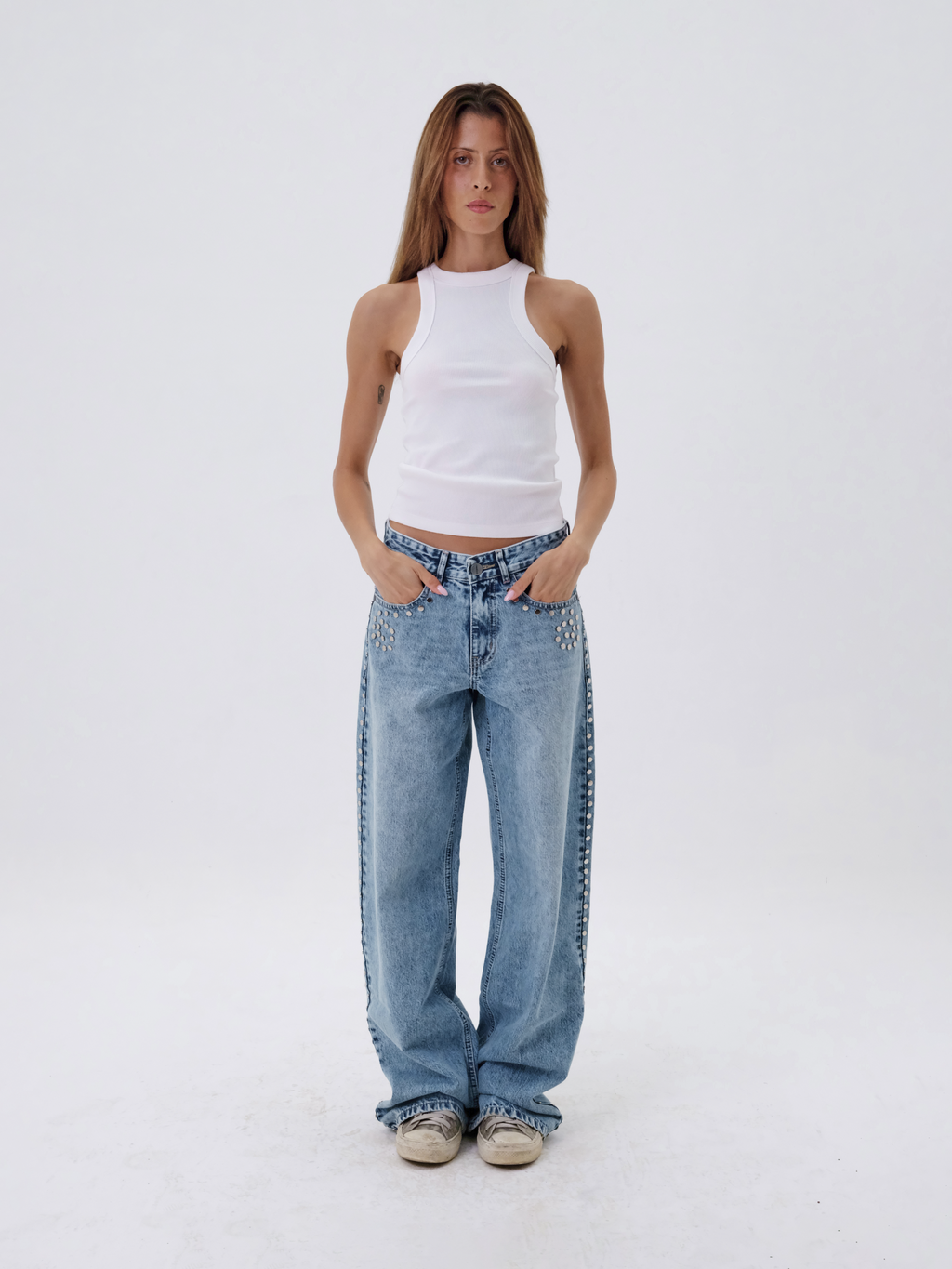 WIDE LEG JEANS