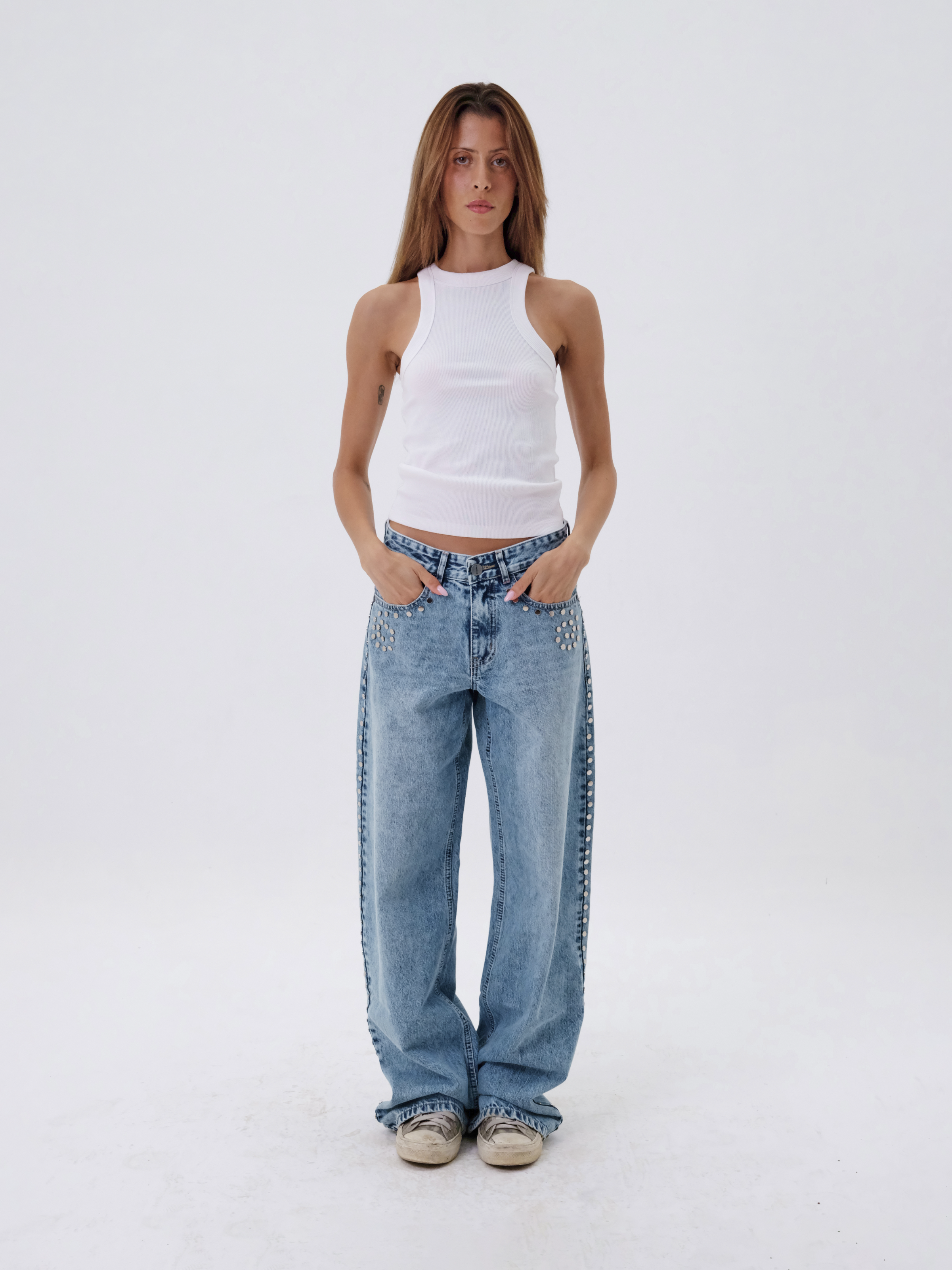 WIDE LEG JEANS