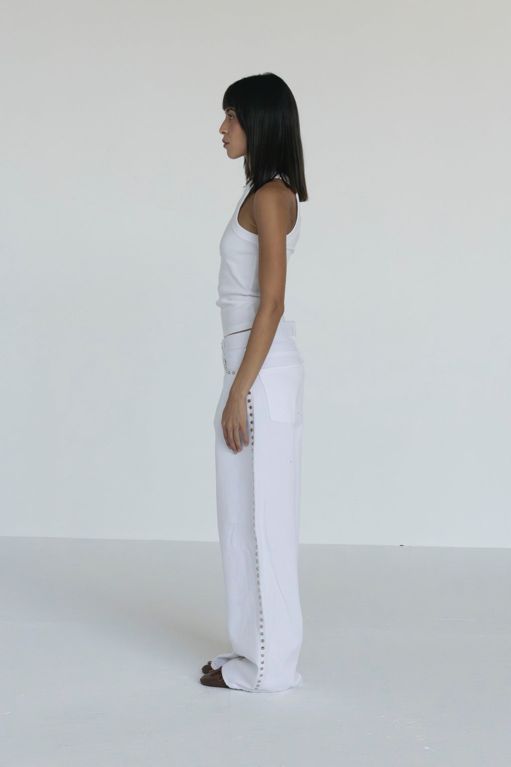 white-studded