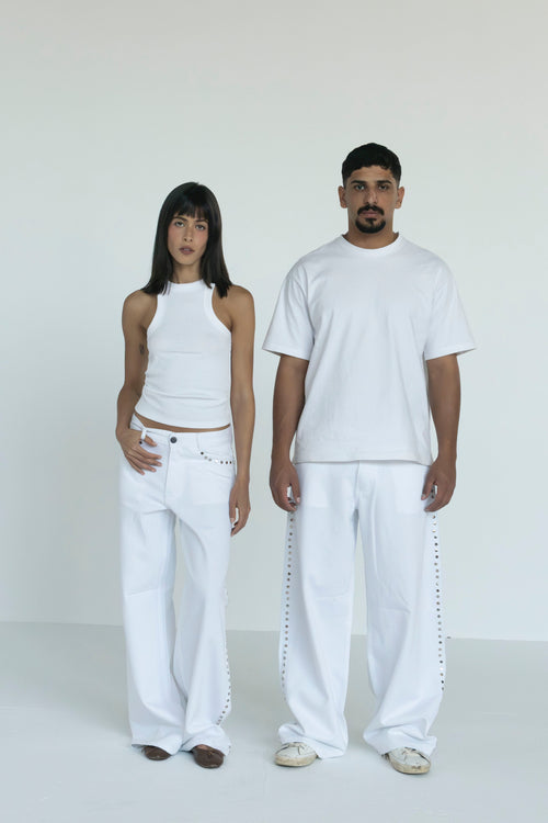 WIDE LEG JEANS